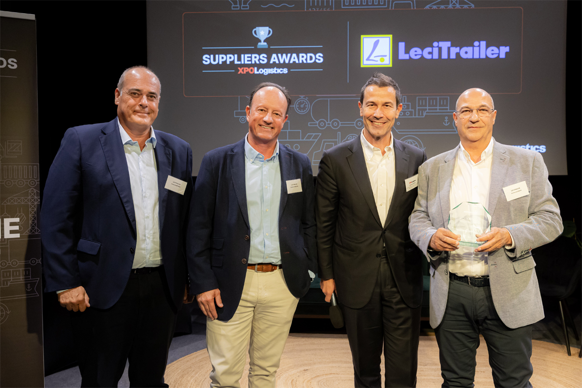 Lecitrailer, recognised by XPO Logistics as a leading supplier and trusted partner